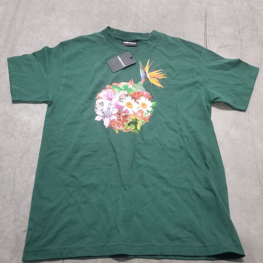 NWT The Hundreds Graphic Floral T-Shirt With Bird Of Paradise Design - Size M - Picture 1 of 6